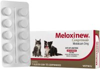 Anti-Inflamatório Vetnil Meloxinew 2mg para Cães e Gatos Caixa