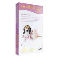 Antipulga Revolution Cães e Gatos 2,5kg 6% 0,25ml 15mg 1un
