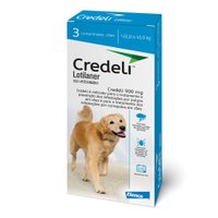 Antipulgas Credeli 900mg para Cães de 22 a 45kg 3un