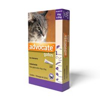 Antipulgas e Carraptos Elanco Advocate para Gatos até 4kg 0,4ml 3UN