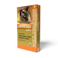 Antipulgas e Carraptos Elanco Advocate para Gatos de 4 até 8kg 0,8ml 3UN