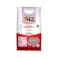 AREIA HIGIENICA BIO TOFU LAVANDA 2KG GREAT PETS