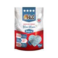 AREIA HIGIENICA BLUE MOON NATURAL 4KG GREAT PETS