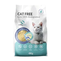 AREIA HIGIENICA CAT FREE GRAOS FINOS 4KG