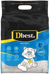 Areia Higiênica Dbest Tradicional para Gatos 2Kg