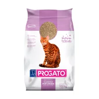 Areia Higiênica para gatos Progato Clássica Multigrãos Perfumado 10KG