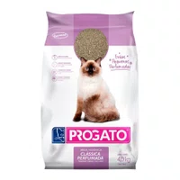 AREIA HIGIENICA PROGATO CLASSICA GRAOS PEQ PERFUMADO 4KG
