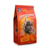 Areia Higiênica Alfapet Gatíssimo Perfumada para Gatos 12Kg