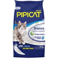 Areia Higiênica Pipicat Bianco para Gatos 1,8Kg