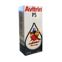 Suplemento Vitamínico Coveli Avitrin Peito Seco para Pássaros 15ml
