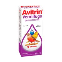 Vermífugo Coveli Avitrin para Pássaros 10ml