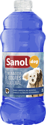 SANOL DOG ELIMINADOR DE ODOR NEUTRO AZUL 2L
