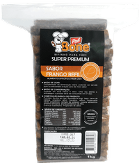 BIFINHO FRANGO SUPER PREMIUM 1KG REFIL PRO BONE