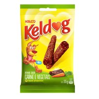 Bifinho Keldog para Raças Pequenas Sabor Carne e Vegetais 55g