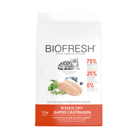 Ração Biofresh para Gatos Castrados Sabor Frango 7,5Kg