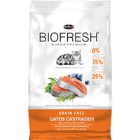 Ração Biofresh para Gatos Castrados Sabor Salmão 1,5Kg