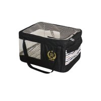 BOLSA AERIALPET AZUL 43X31,5X20CM PRETA SAO PET