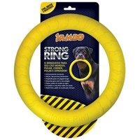 BRINQUEDO ANEL RING STRONG AMARELO JAMBO PET