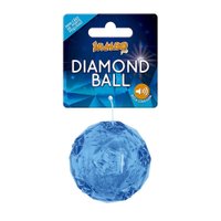 BRINQUEDO BOLA DIAMOND TPR P AZUL JAMBO PET