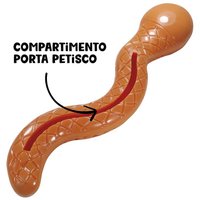 BRINQUEDO COBRA TPR SOUND P LARANJA JAMBO PET