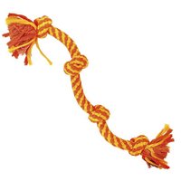 BRINQUEDO CORDA PATTERN QUATRO NOHS 43CM JAMBO PET