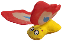 BRINQUEDO GATO BUTTERFLY VERMELHO YEOWWW