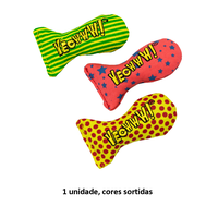 BRINQUEDO GATO SARDINHA C/CATNIP YEOWWW 1UN