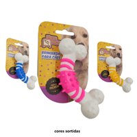 BRINQUEDO MORDEDOR NYLON OSSO TORTO BOM AMIGO