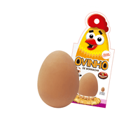 Brinquedo Ridelf Ovo de Borracha Maciço para Cães