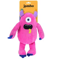 BRINQUEDO PELUCIA GALAXIA MONSTRO ROSA JAMBO PET