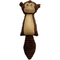 BRINQUEDO PELUCIA MACACO MARROM GREAT PETS