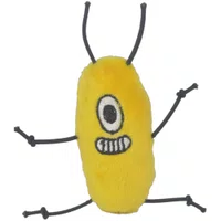 BRINQUEDO PLANKTON PARA GATO AMARELO GREAT PETS