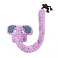 Brinquedo Qmonster Elefante de Tromba Longa Roxo para Cães
