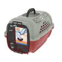 CAIXA TRANSPORTE PANTHER N1 VERMELHO PLAST PET