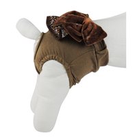 CALCINHA BABADO ANIMAL PRINT ONCA M BONITO PRA CACHORRO