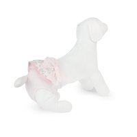 CALCINHA BABADO ANIMAL PRINT ONCA ROSA GG BONITO PRA CACHORR