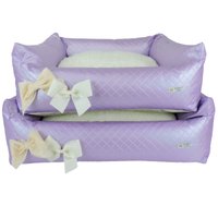 CAMA GRACE GLOSSY LILAS M BONITO PRA CACHORRO
