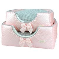 CAMA TOCA PIED POULE ROSA G BONITO PRA CACHORRO