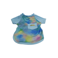 CAMISETA PET TIE DYE AZUL G