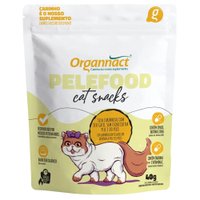 Petisco Organnact Cat Snacks Pelefood Manutenção da Pele para Gatos 40g