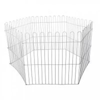 CERCADO MOLAS GALVANIZADO 63CM 8PC UNIPET