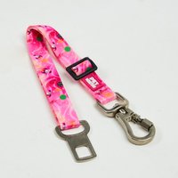 Cinto de Segurança para Pet G Foguete Rosa Petnautas