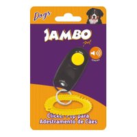 Clicker de Adestramento Jambo Pet Pop Preto