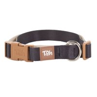 COLEIRA POP M PRETO E CAQUI TOH