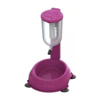 COMEDOURO/BEBEDOURO AUTOMATICO POP STAR ROSA MMA PET