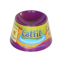 COMEDOURO CAT FIT ROXO