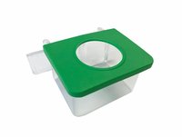 COMEDOURO P/ PASSAROS 1 FURO CRISTAL 200 C/406C