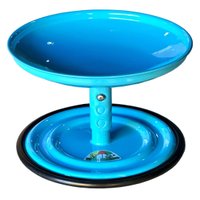 COMEDOURO VIDA MANSA MIAU MIAU AZUL CLARO