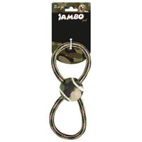 CORDA MILITAR 8 BOLA TENIS JAMBO PET