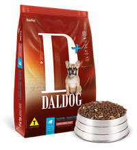 Ração Daldog D+ para Cães Filhotes Raças Pequenas Sabor Carne 25Kg